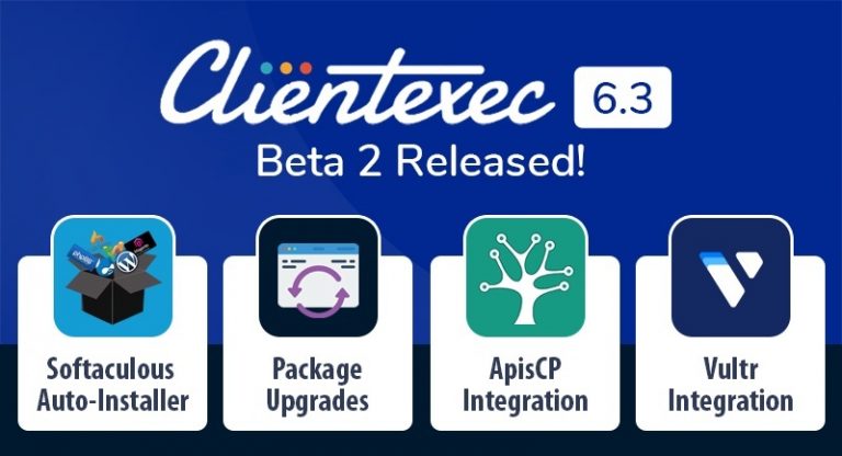 Clientexec 6.3.0 Beta 2 Available Now!