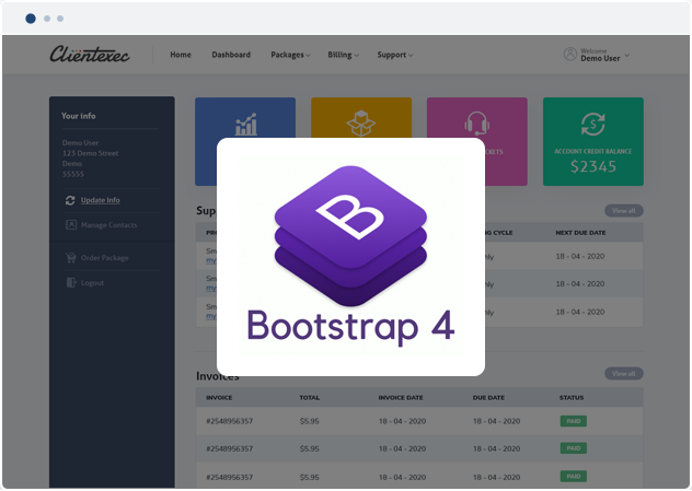 v7 Bootstrap 4